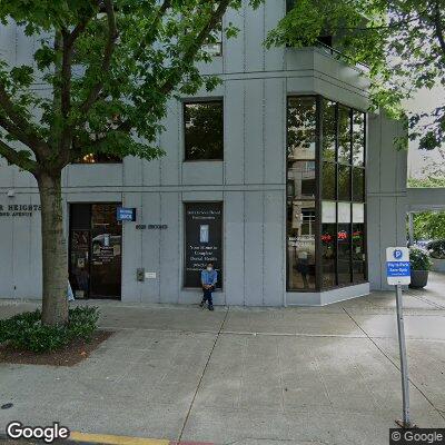 Thumbnail image of the front of a dentist office practice with the name Bell Harbour Dental which is located in Seattle, WA