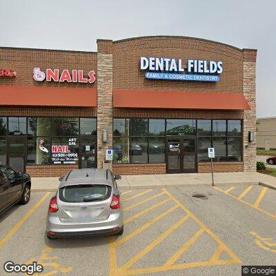 Thumbnail image of the front of a dentist office practice with the name Dental Fields which is located in Dekalb, IL