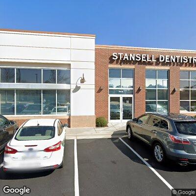 Thumbnail image of the front of a dentist office practice with the name Stansell Dentistry Associates which is located in Raleigh, NC