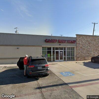 Thumbnail image of the front of a dentist office practice with the name Smiley Dental which is located in Grand Prairie, TX