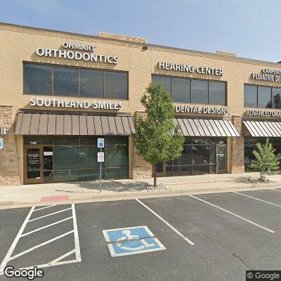 Thumbnail image of the front of a dentist office practice with the name Southland Smiles which is located in Aurora, CO