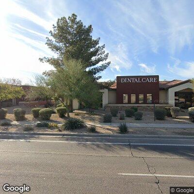 Thumbnail image of the front of a dentist office practice with the name Armitage Dental which is located in Phoenix, AZ