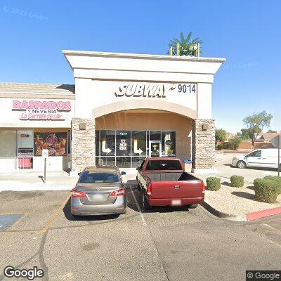 Thumbnail image of the front of a dentist office practice with the name AZ Dental which is located in Phoenix, AZ