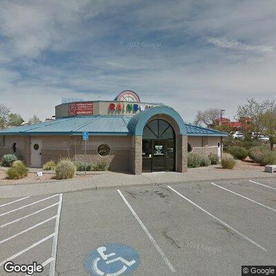 Thumbnail image of the front of a dentist office practice with the name Rainbow Dental which is located in Albuquerque, NM