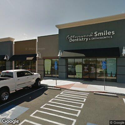 Thumbnail image of the front of a dentist office practice with the name Cottonwood Smiles Dentistry which is located in Albuquerque, NM