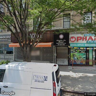 Thumbnail image of the front of a dentist office practice with the name Columbus Avenue Dental Association which is located in New York, NY