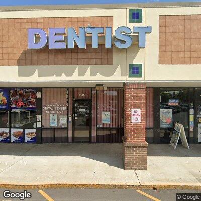 Thumbnail image of the front of a dentist office practice with the name Oakridge Plaza Dental which is located in Orlando, FL