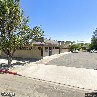 Thumbnail image of the front of a dentist office practice with the name Hoybjerg Family Orthodontics which is located in Modesto, CA