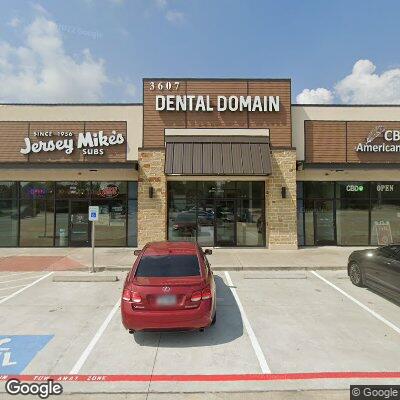 Thumbnail image of the front of a dentist office practice with the name Dental Domain which is located in Stafford, TX