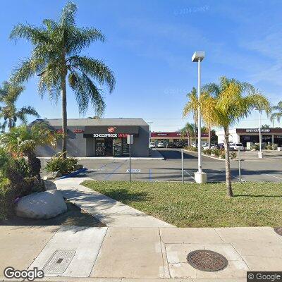 Thumbnail image of the front of a dentist office practice with the name Bristol Family Dental Center which is located in Santa Ana, CA