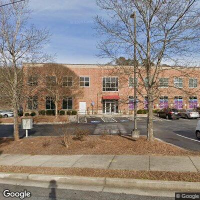 Thumbnail image of the front of a dentist office practice with the name Evergreen Orthodontics which is located in Smyrna, GA