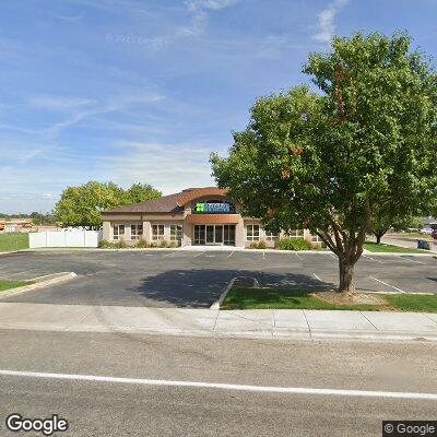 Thumbnail image of the front of a dentist office practice with the name Caldwell Orthodontic Associates which is located in Caldwell, ID