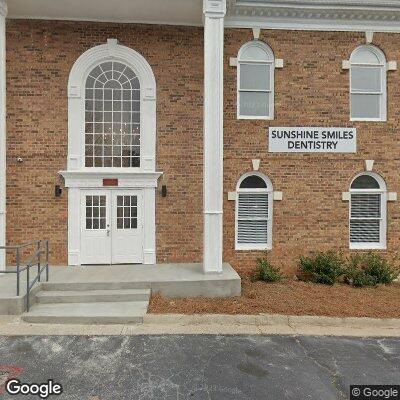 Thumbnail image of the front of a dentist office practice with the name Sunshine Smiles Dentistry which is located in Roswell, GA