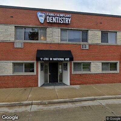 Thumbnail image of the front of a dentist office practice with the name Funke Family Dentistry which is located in Milwaukee, WI