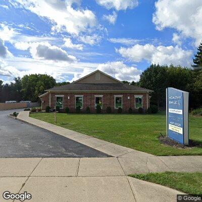 Thumbnail image of the front of a dentist office practice with the name Healthy Smile Dentistry which is located in Columbus, OH