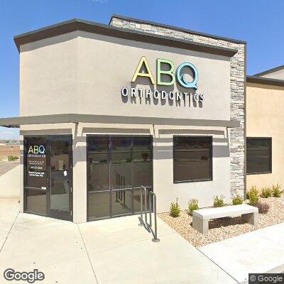 Thumbnail image of the front of a dentist office practice with the name ABQ Orthodontics which is located in Albuquerque, NM