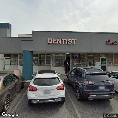 Thumbnail image of the front of a dentist office practice with the name Galleria Family Dental Office which is located in Fremont, CA