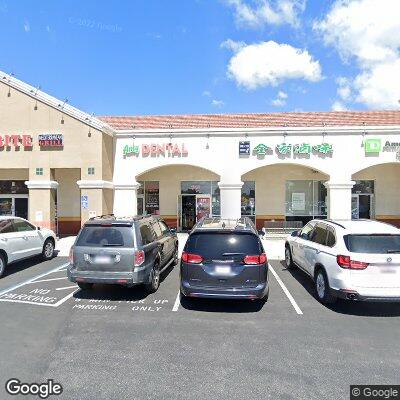 Thumbnail image of the front of a dentist office practice with the name Amy Dental which is located in Milpitas, CA