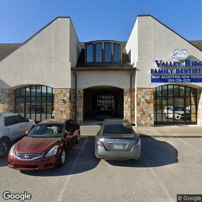 Thumbnail image of the front of a dentist office practice with the name Valley Ridge Family Dentistry which is located in Birmingham, AL