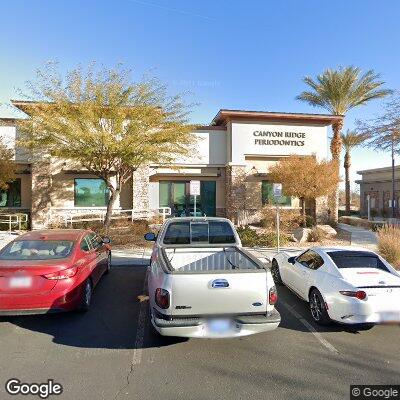 Thumbnail image of the front of a dentist office practice with the name Canyon Ridge Periodontics which is located in Las Vegas, NV