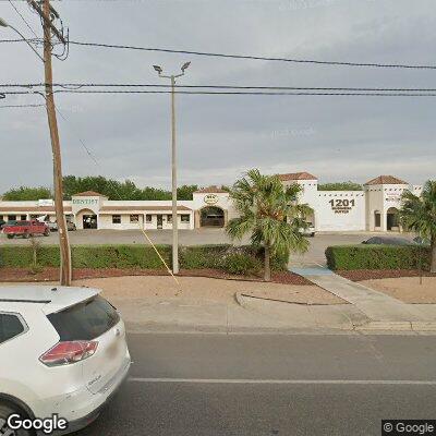 Thumbnail image of the front of a dentist office practice with the name Pecan Dental PA which is located in San Juan, TX