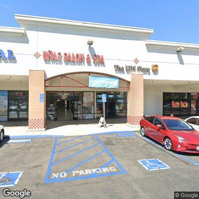 Thumbnail image of the front of a dentist office practice with the name Santa ANA Oral & Implant Surgery which is located in Santa Ana, CA