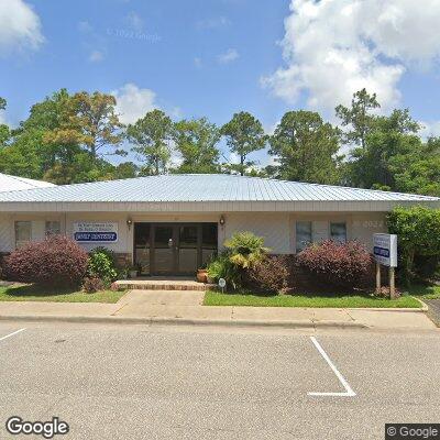 Thumbnail image of the front of a dentist office practice with the name Dr Pamela Edwards Dentistry which is located in Gulf Shores, AL