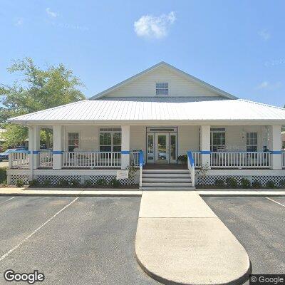 Thumbnail image of the front of a dentist office practice with the name Island Orthodontics which is located in Gulf Shores, AL