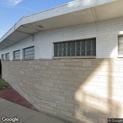 Thumbnail image of the front of a dentist office practice with the name Fountain Square Dental Clinic which is located in Indianapolis, IN