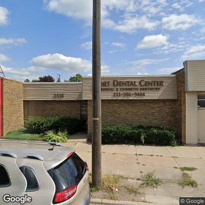 Thumbnail image of the front of a dentist office practice with the name Fort Dental Center which is located in Lincoln Park, MI