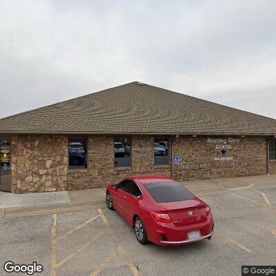 Thumbnail image of the front of a dentist office practice with the name Morning Glory Dental which is located in Lincoln, NE