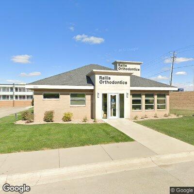 Thumbnail image of the front of a dentist office practice with the name Rallis & Bonilla Orthodontics which is located in Lincoln, NE