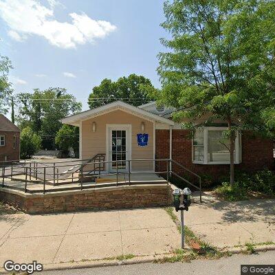 Thumbnail image of the front of a dentist office practice with the name Barco Family Dentistry which is located in Bloomington, IN