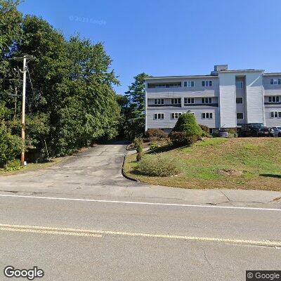 Thumbnail image of the front of a dentist office practice with the name North Andover Dental Associates which is located in North Andover, MA