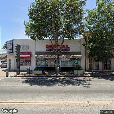 Thumbnail image of the front of a dentist office practice with the name Dental Naziri which is located in South Gate, CA