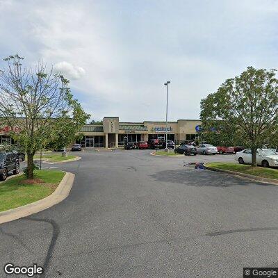 Thumbnail image of the front of a dentist office practice with the name Rock Family Dental which is located in Bentonville, AR