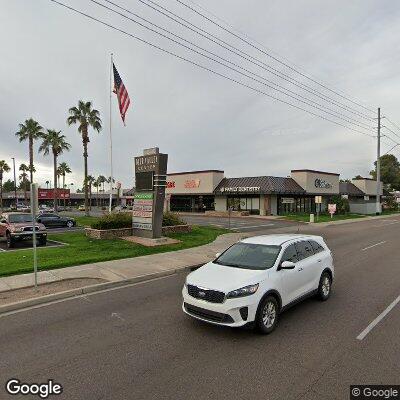 Thumbnail image of the front of a dentist office practice with the name Associated Dental which is located in Phoenix, AZ