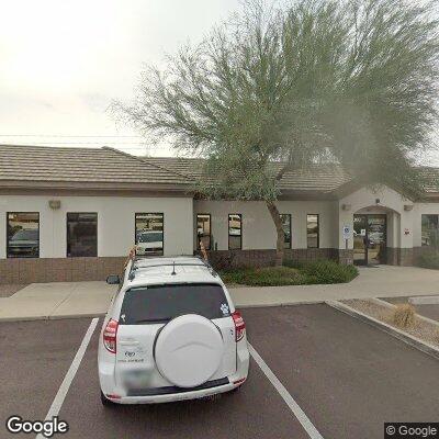 Thumbnail image of the front of a dentist office practice with the name Greenway Orthodontic Studio which is located in Phoenix, AZ