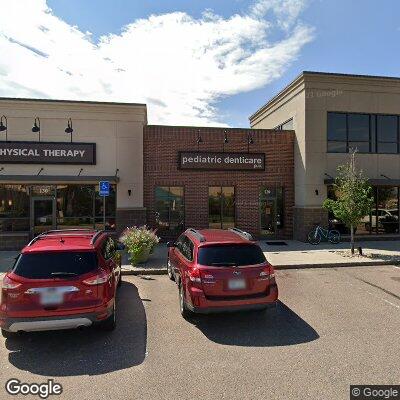 Thumbnail image of the front of a dentist office practice with the name Pediatric Dental Care which is located in Castle Rock, CO