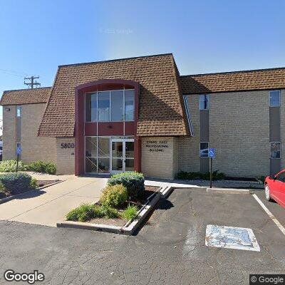 Thumbnail image of the front of a dentist office practice with the name Hilltop Dental Group which is located in Denver, CO