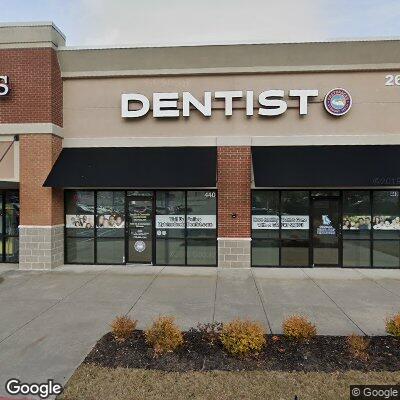 Thumbnail image of the front of a dentist office practice with the name Family & Cosmetic Dental Care which is located in Suwanee, GA