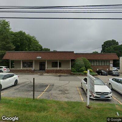 Thumbnail image of the front of a dentist office practice with the name Boscarino Goldstein & Assoc which is located in Wolcott, CT