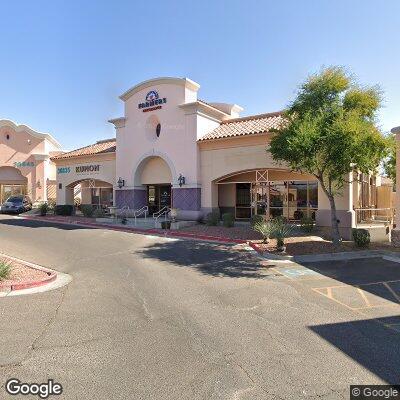 Thumbnail image of the front of a dentist office practice with the name Brosh Dentistry which is located in Cave Creek, AZ