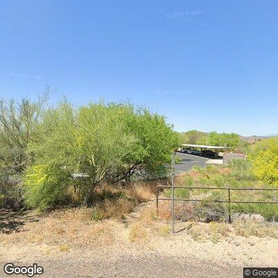 Thumbnail image of the front of a dentist office practice with the name Mountain Ridge Dental which is located in Cave Creek, AZ