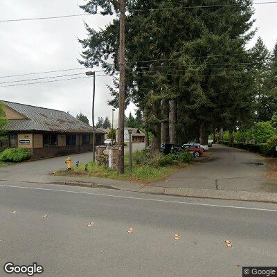 Thumbnail image of the front of a dentist office practice with the name Trosper Dental Care which is located in Tumwater, WA