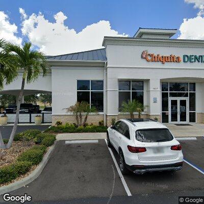 Thumbnail image of the front of a dentist office practice with the name Chiquita Dental Care which is located in Cape Coral, FL