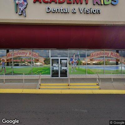 Thumbnail image of the front of a dentist office practice with the name Academy Kids Dental & Vision which is located in Colorado Springs, CO