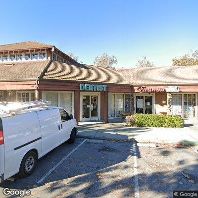 Thumbnail image of the front of a dentist office practice with the name Almaden Family Dentistry which is located in San Jose, CA