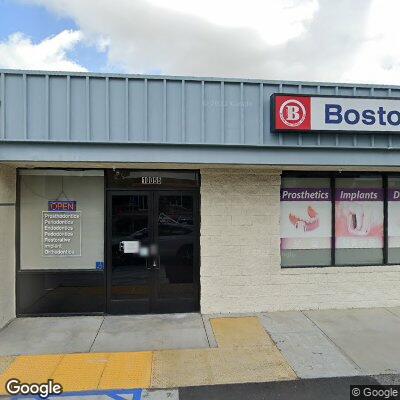 Thumbnail image of the front of a dentist office practice with the name Boston Hub Dental which is located in Garden Grove, CA