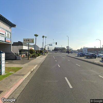 Thumbnail image of the front of a dentist office practice with the name Habor Smiles which is located in Garden Grove, CA